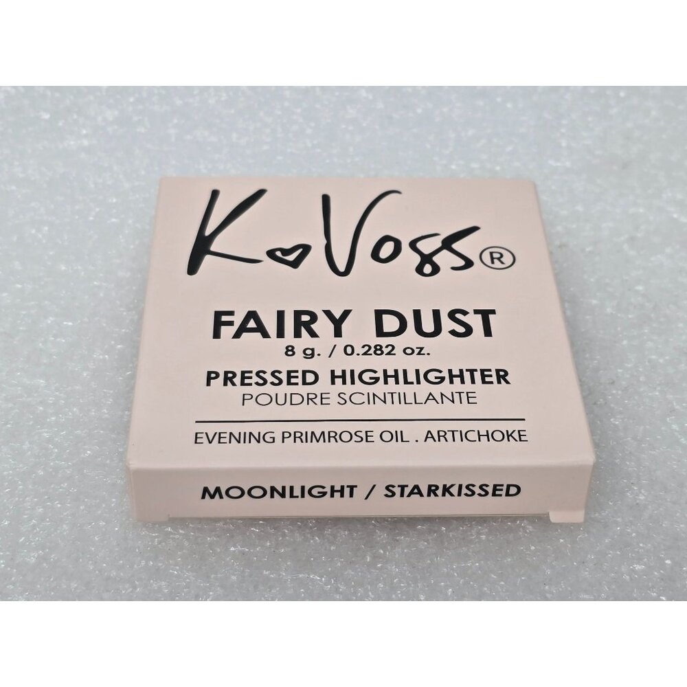 K Voss Fairy Dust Pressed Highlighter Moonlight / Starkissed 8g Cosmetic Makeup